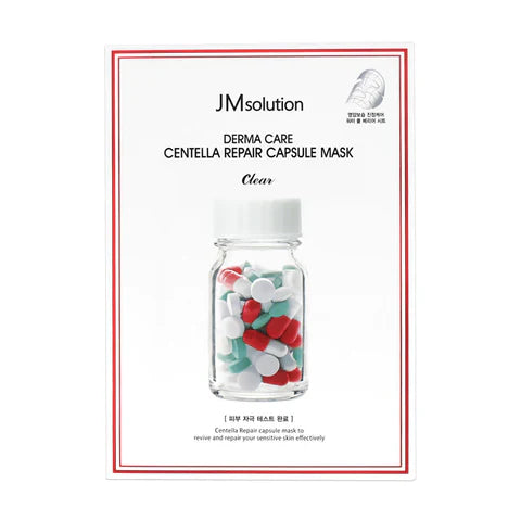 ★time deal★ JM Solution Derma Care Centella Repair Capsule Mask Clear 10ea - KLO