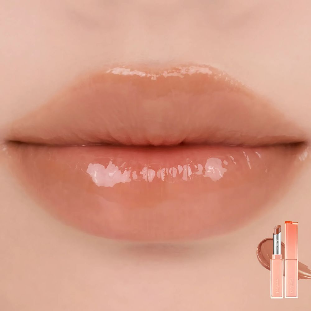 rom&nd Sheer Tinted Stick 2.0g in 01 bare Pumpkin Shade.