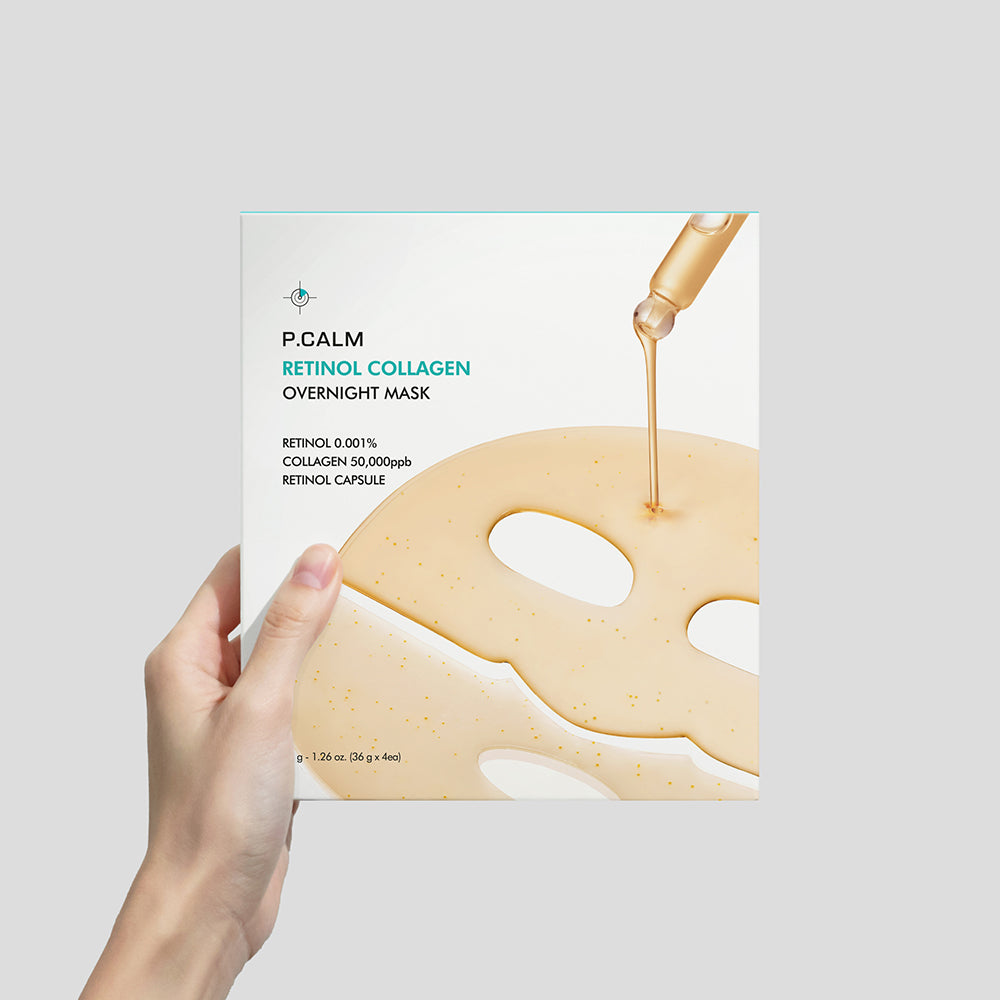 P.CALM Retinol Collagen Overnight Mask 36g x 4ea