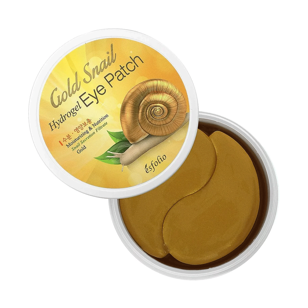esfolio Gold Snail Hydrogel Eye Patch 60pcs - KLO
