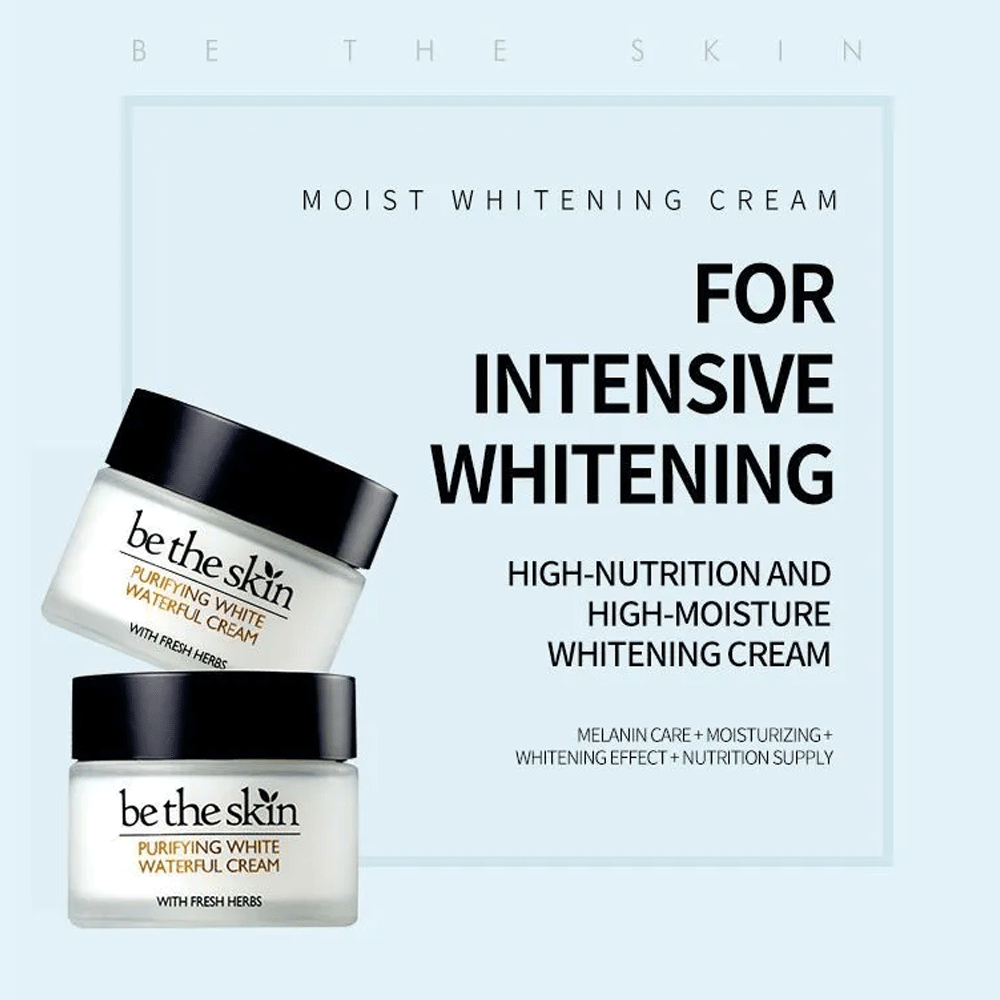 be the skin Purifying White Waterful Cream 50ml - KLO