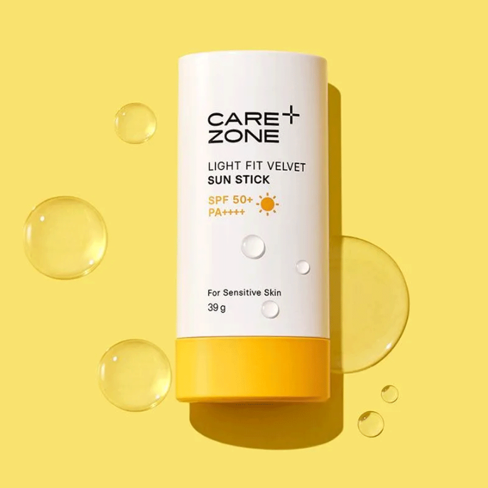 CAREZONE Light Fit Velvet Sun Stick SPF50+ PA++++ 39g - KLO