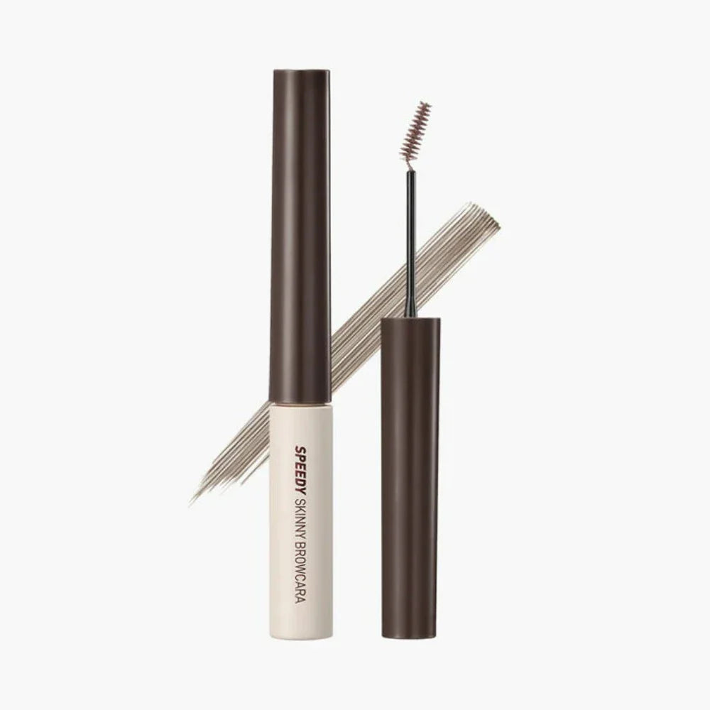PERIPERA Speedy Skinny Brow Mascara 3g shade in DARK BROWN