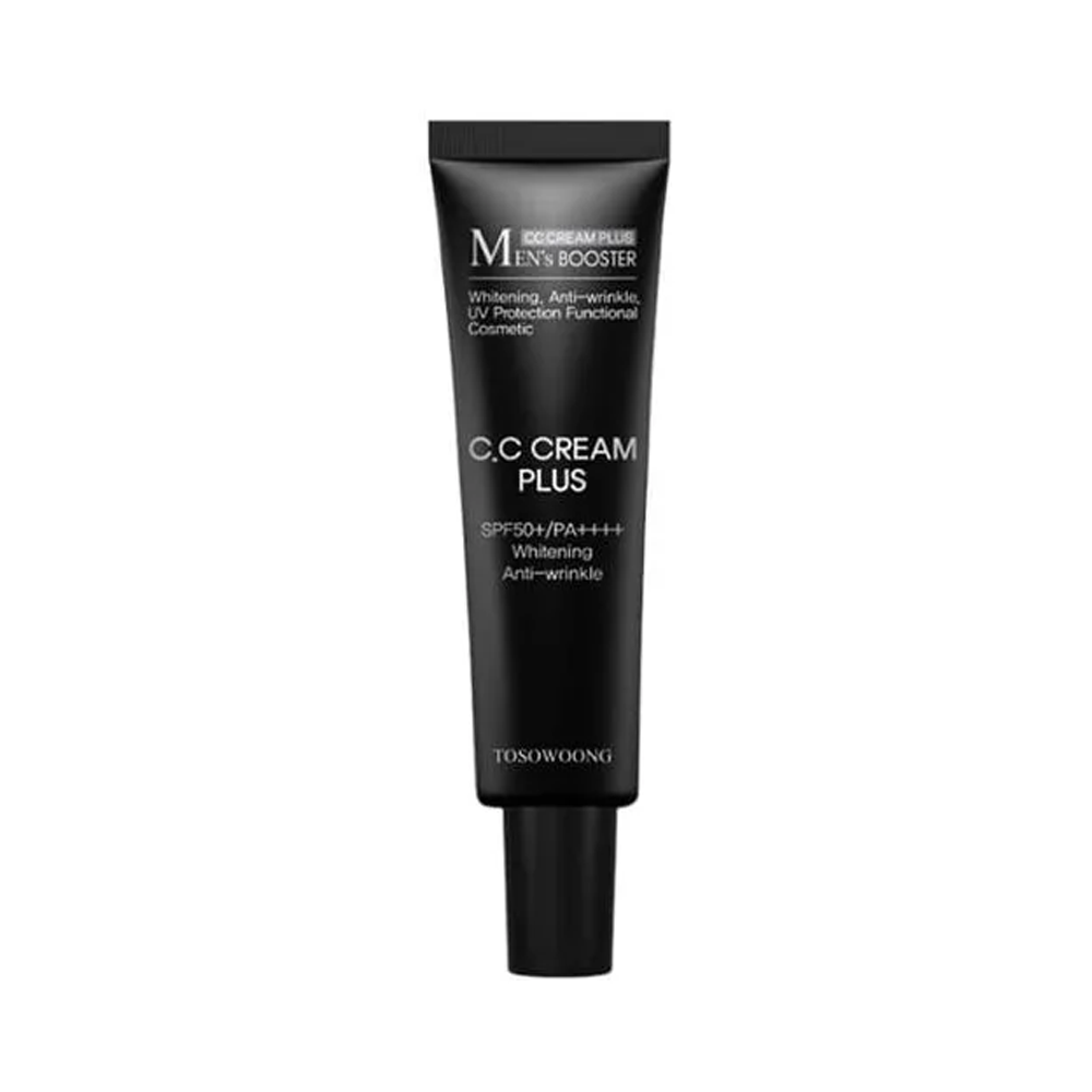 TOSOWOONG Men's Booster CC Cream Plus SPF 50+ PA++++ 30ml - DODOSKIN