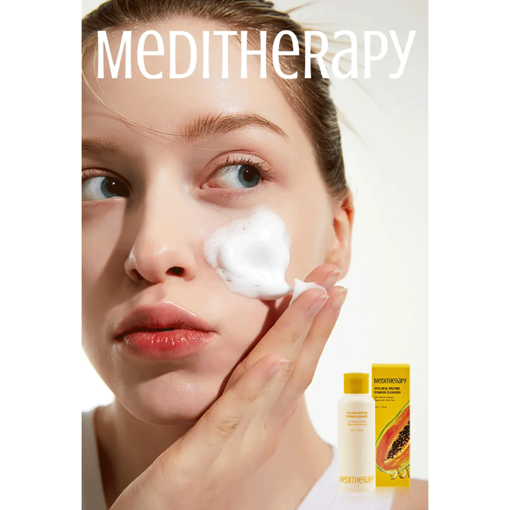 Meditherapy Vita Real Enzyme Powder Cleanser 50g - DODOSKIN