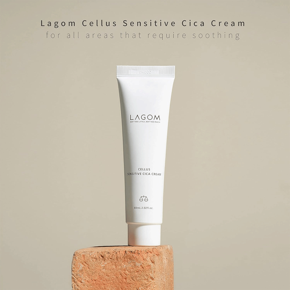 LAGOM Cellus Sensitive Cica Cream 60ml - KLO