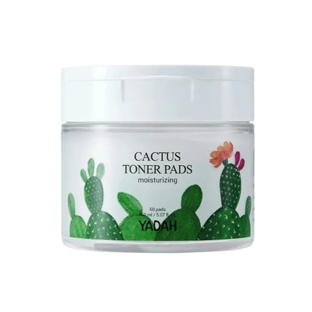 (NEWA) YADAH Cactus Toner Pads 60 pads - DODOSKIN