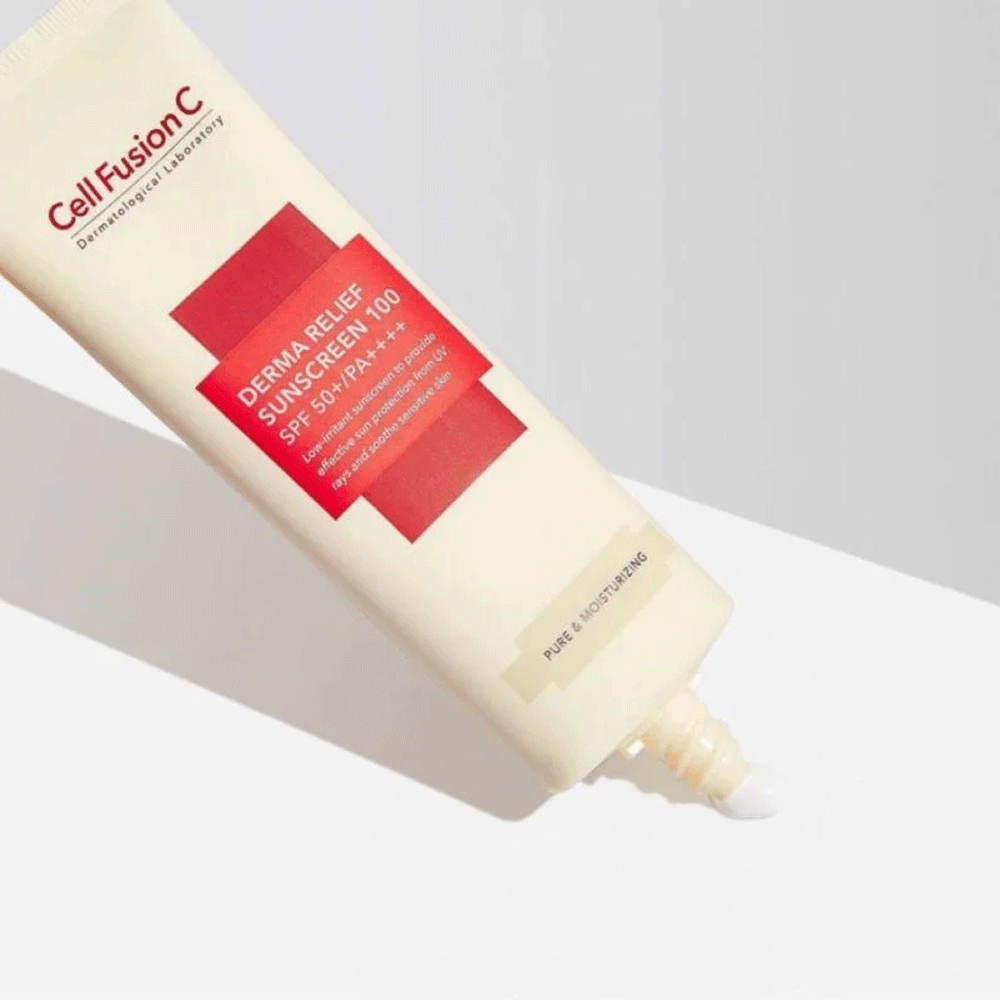 Cell Fusion C Derma Relief Sunscreen 100 SPF50+ PA++++ 50ml - KLO