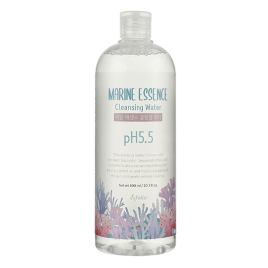 esfolio pH 5.5 Marine Essence Cleansing Water 600ml - DODOSKIN