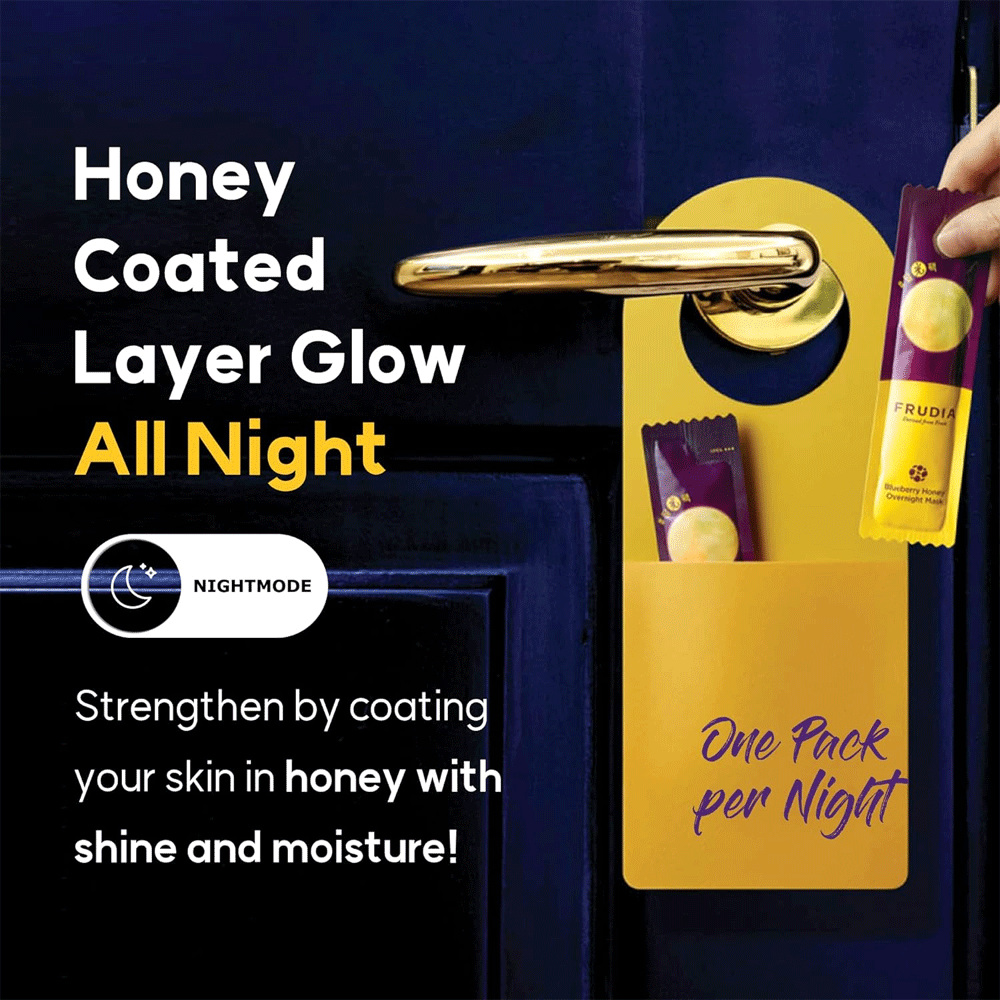 FRUDIA Bluberry Honey Overnight Mask 5ml * 20ea - KLO
