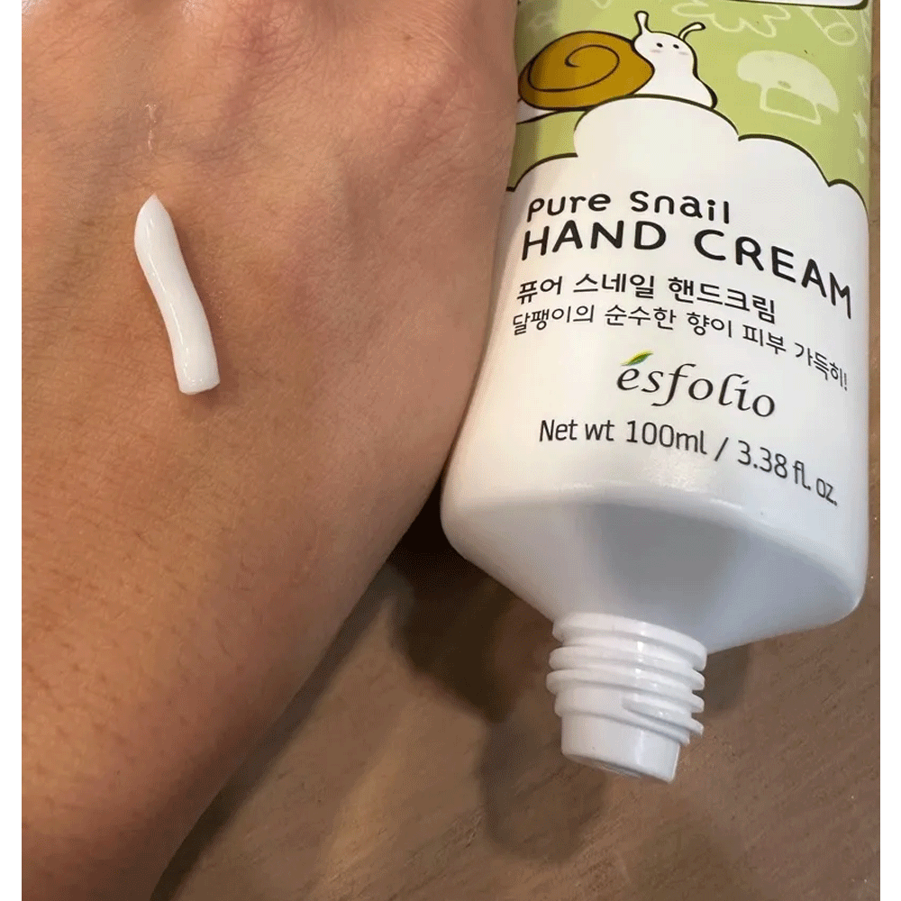 (NEWA) esfolio Pure Skin Pure Snail Hand Cream 100ml - KLO