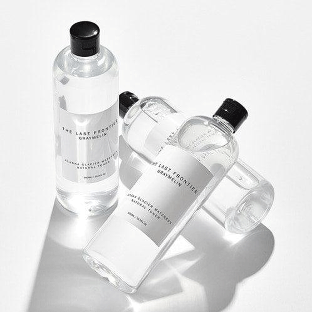 GRAYMELIN The Last Frontier Alaska Glacier Water 85% Natural Toner 500ml - KLO