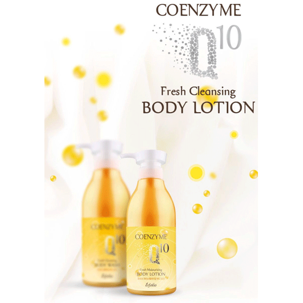 esfolio Coenzyme Q10 Fresh Cleansing Body Lotion 500ml - KLO