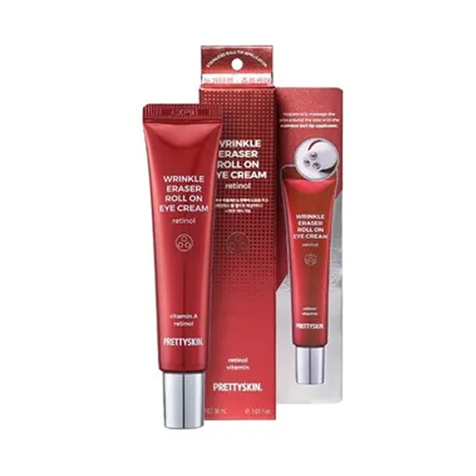 Pretty skin Wrinkle Eraser Roll On Eye Cream 30ml - 3 Types - DODOSKIN