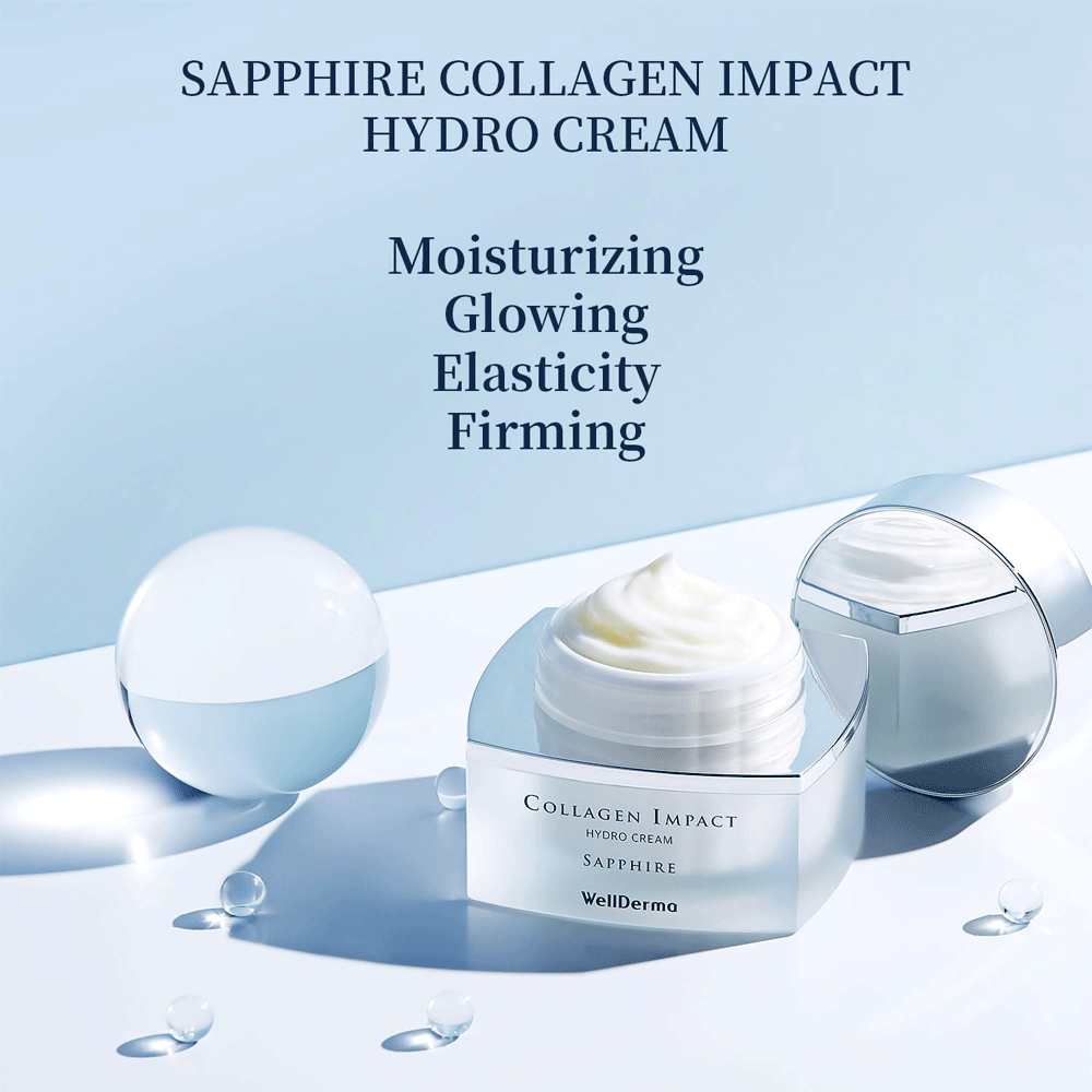 WellDerma Sapphire Collagen Impact Hydro Cream 50g - KLO