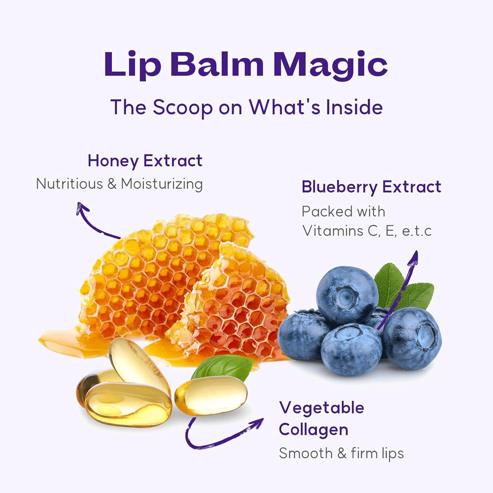 FRUDIA Blueberry Hydrating Honey Lip Balm 10g - KLO