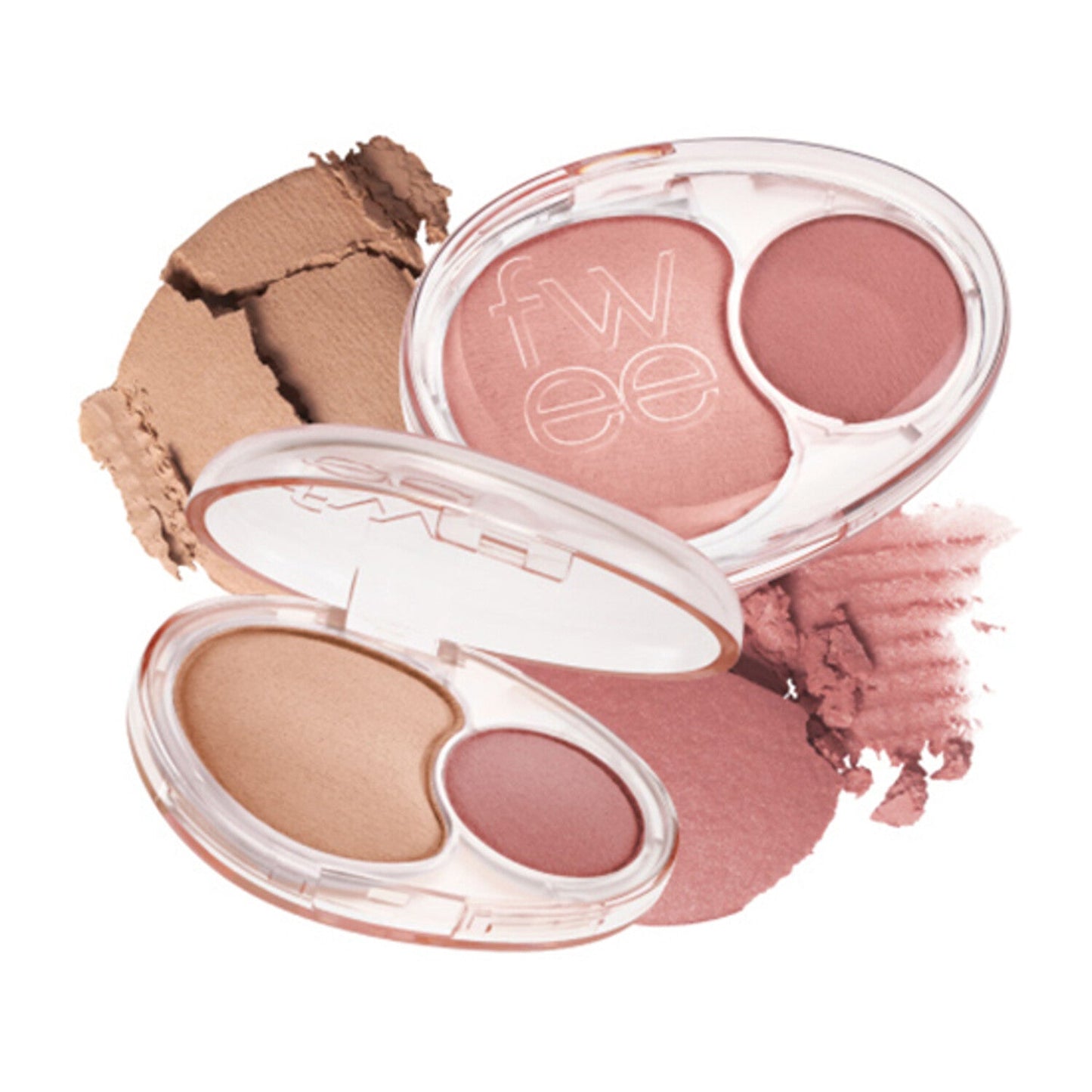 Fwee Mellow Dual Blusher 7.2g (12 Colors)
