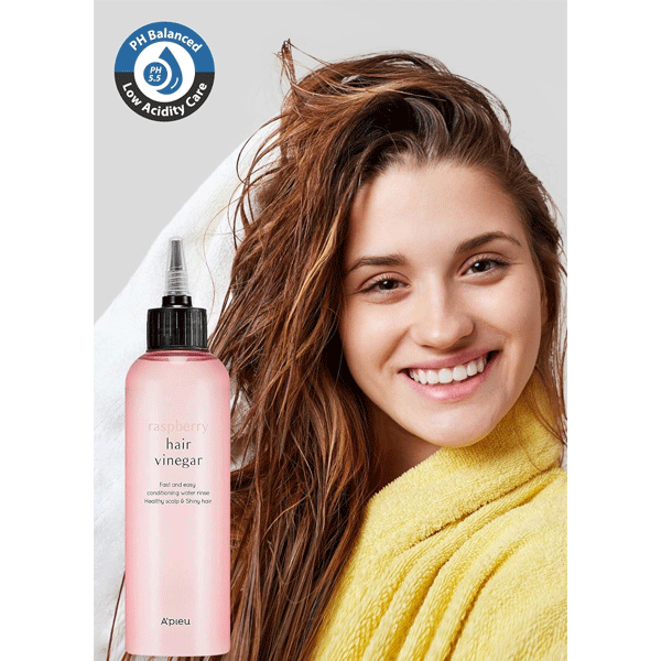 A'PIEU Raspberry Hair Vinegar 200ml - KLO