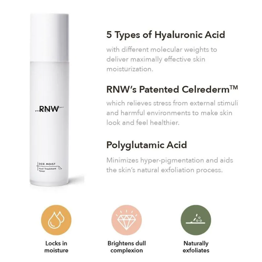 RNW DER. MOIST Hyal Treatment Toner 125ml - KLO