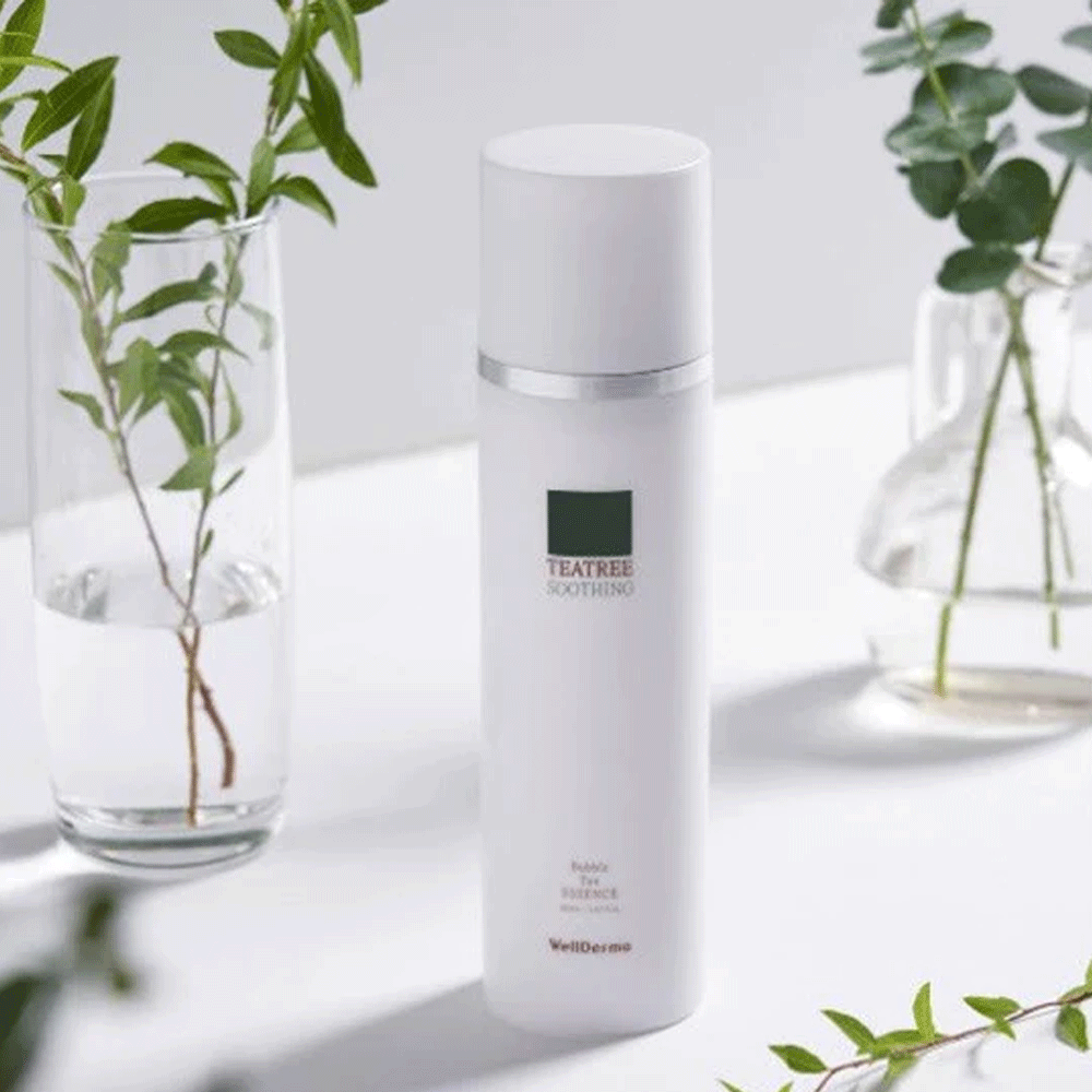 (NEWA) WellDerma TeaTree Soothing Bubble Tox Essence 150ml - KLO