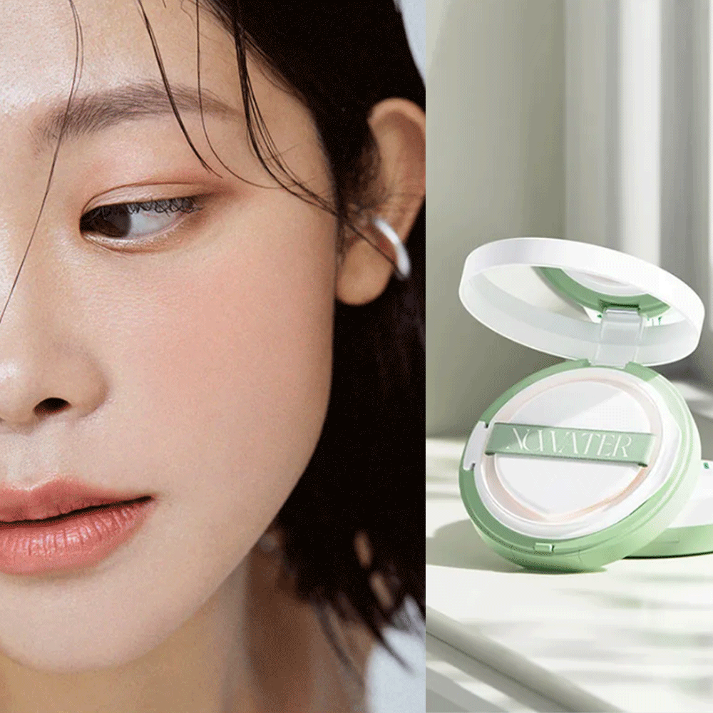 NOWATER Teatree Day-Day Toneup Sun Cushion SPF50+ PA++++ 25g - 2 Colors - DODOSKIN