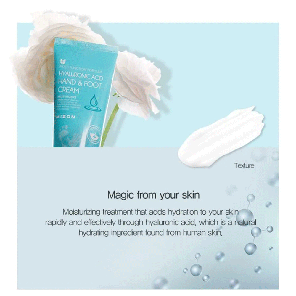 MIZON Hand & Foot Cream 100ml - 3 Types - DODOSKIN