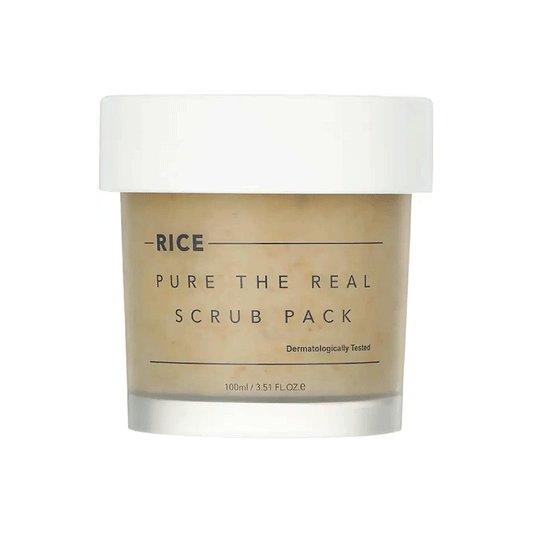 THANK YOU FARMER Rice Pure The Real Scrub Pack 100ml - DODOSKIN