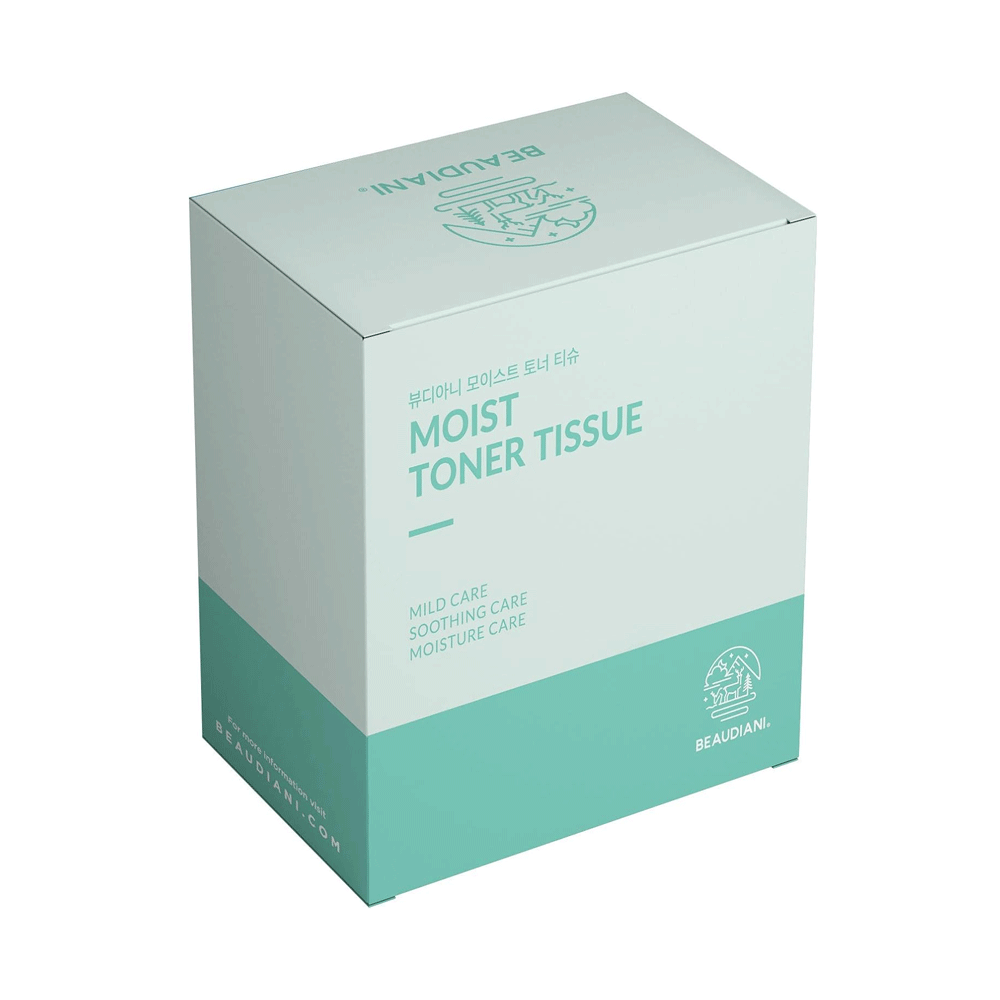 (NEWA) BEAUDIANI Moist Toner Tissue 20 pcs - DODOSKIN