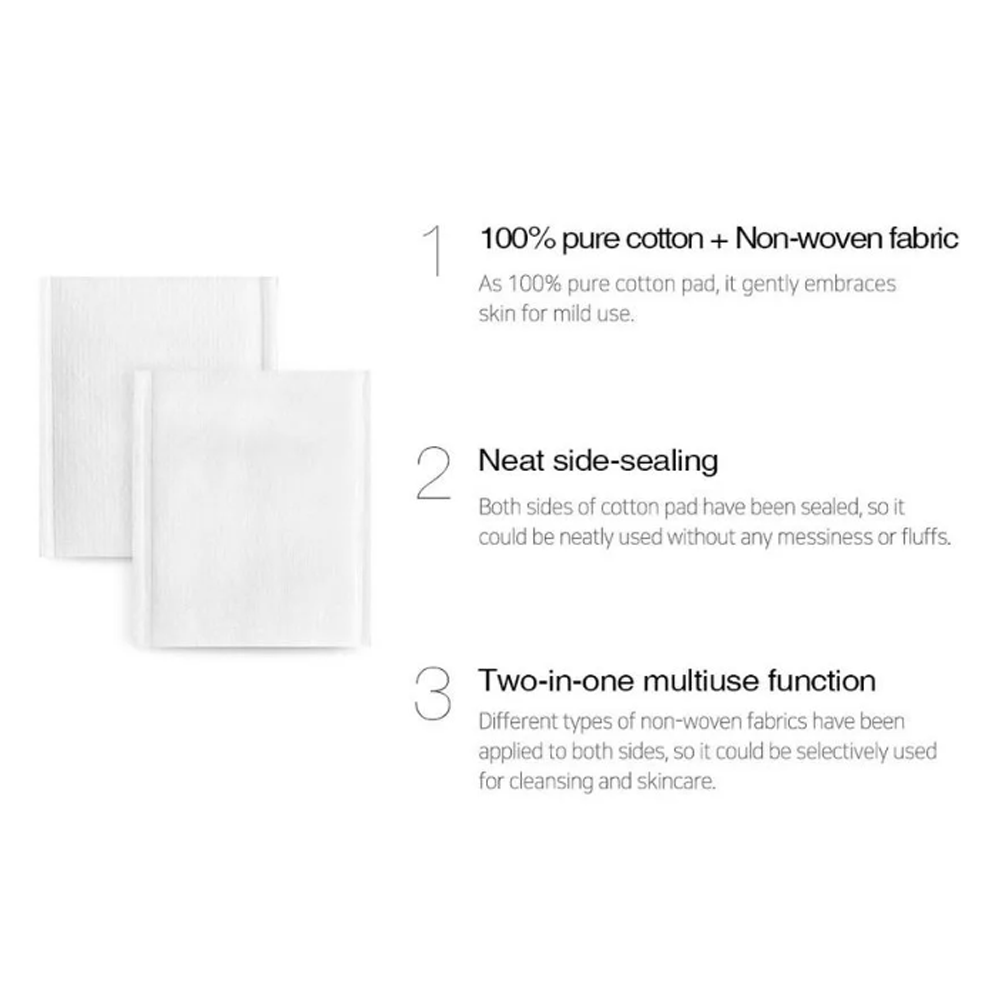 RNW DER. TOOLS Daily Cotton Pads 300 pcs - KLO