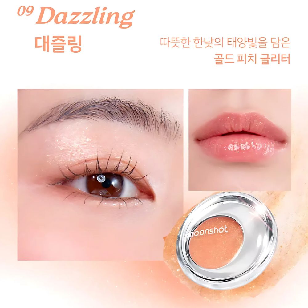 moonshot Melting Mood Lip & Cheek in 09 Dazzling Shade.