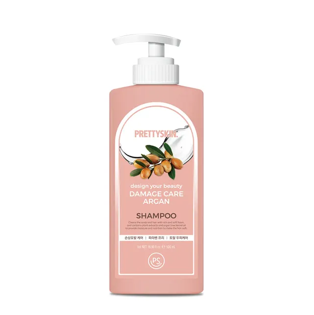 Pretty skin Design Your Beauty Damage Care Argan Shampoo 500ml - KLO