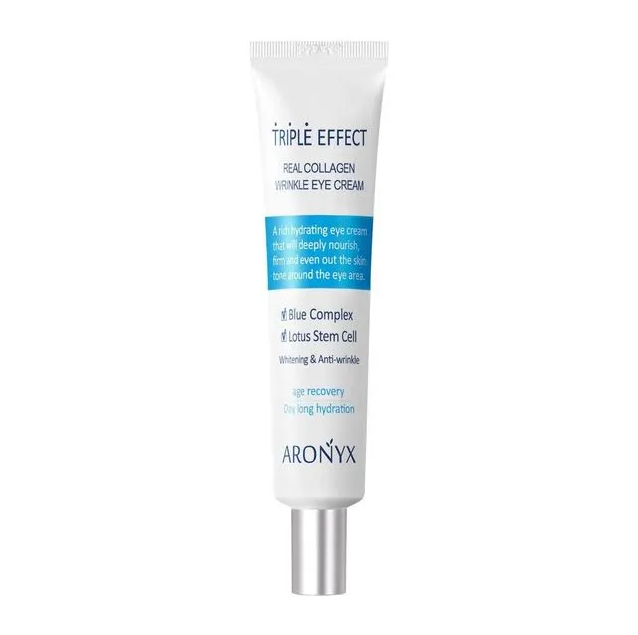 MediFlower ARONYX Triple Effect Real Collagen Wrinkle Eye cream 40ml - KLO