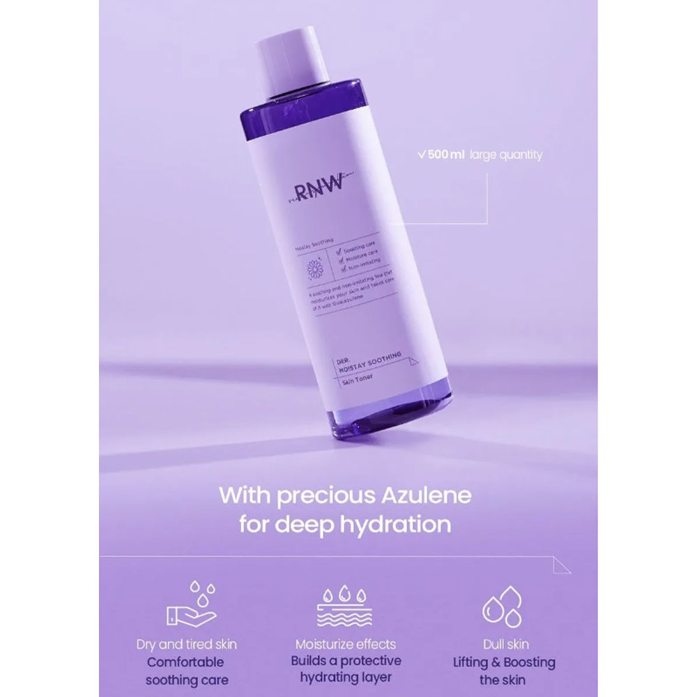 RNW DER. MOISTAY SOOTHING Skin Toner 500ml - DODOSKIN