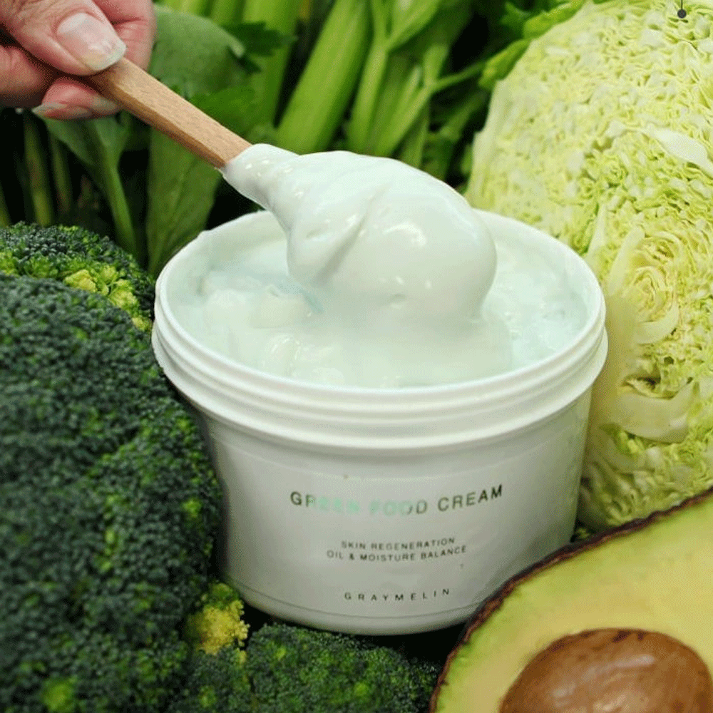 GRAYMELIN Green Food Cream 500ml - KLO