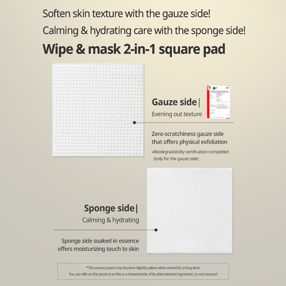 DERMATORY Hypoallergenic Cica Rescue Gauze Pad 80ea - KLO