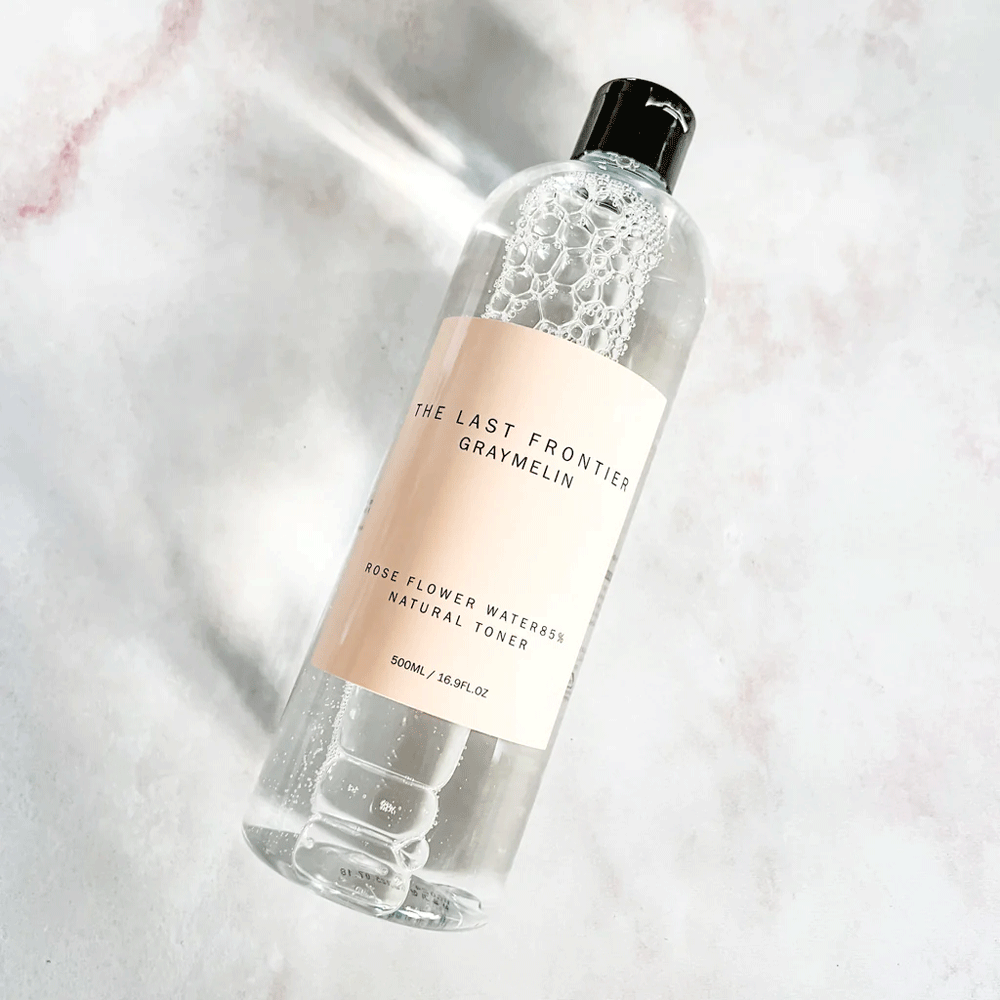 GRAYMELIN The Last Frontier Rose Flower Water 85% Natural Toner 500ml - KLO