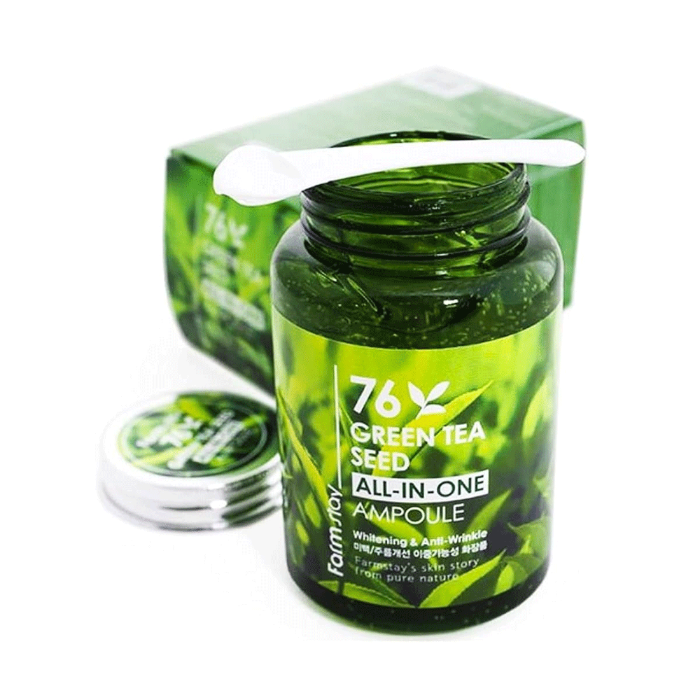 Farmstay 76 Green Tea Seed ALL-IN Ampoule 250ml - KLO