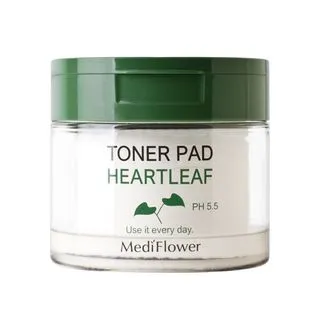 MediFlower Heartleaf Toner Pad 60pcs - KLO