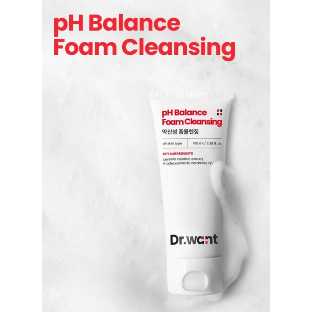 Dr.want pH Balance Foam Cleansing 100ml - KLO