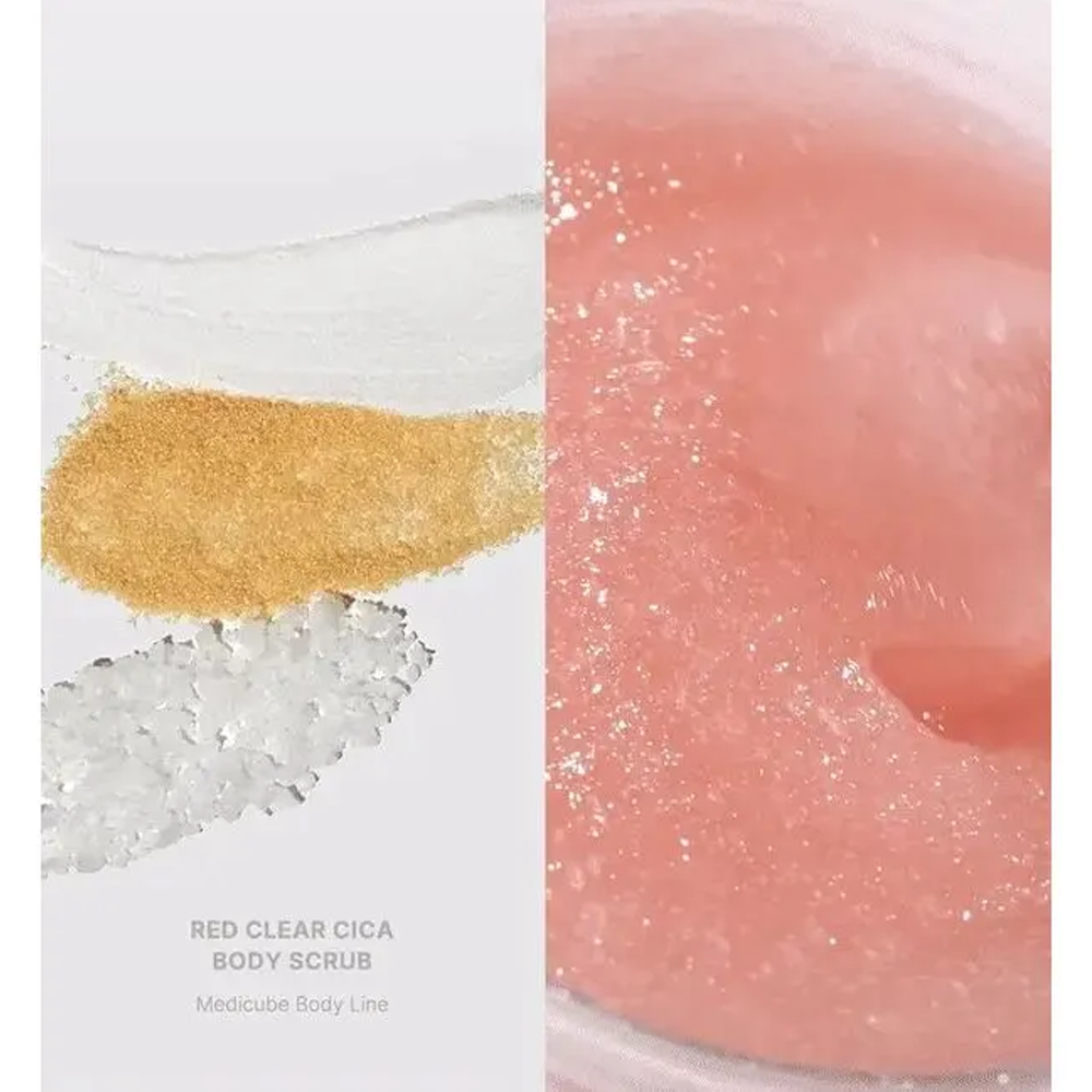 MEDICUBE Red Clear Cica Body Scrub 200g - DODOSKIN