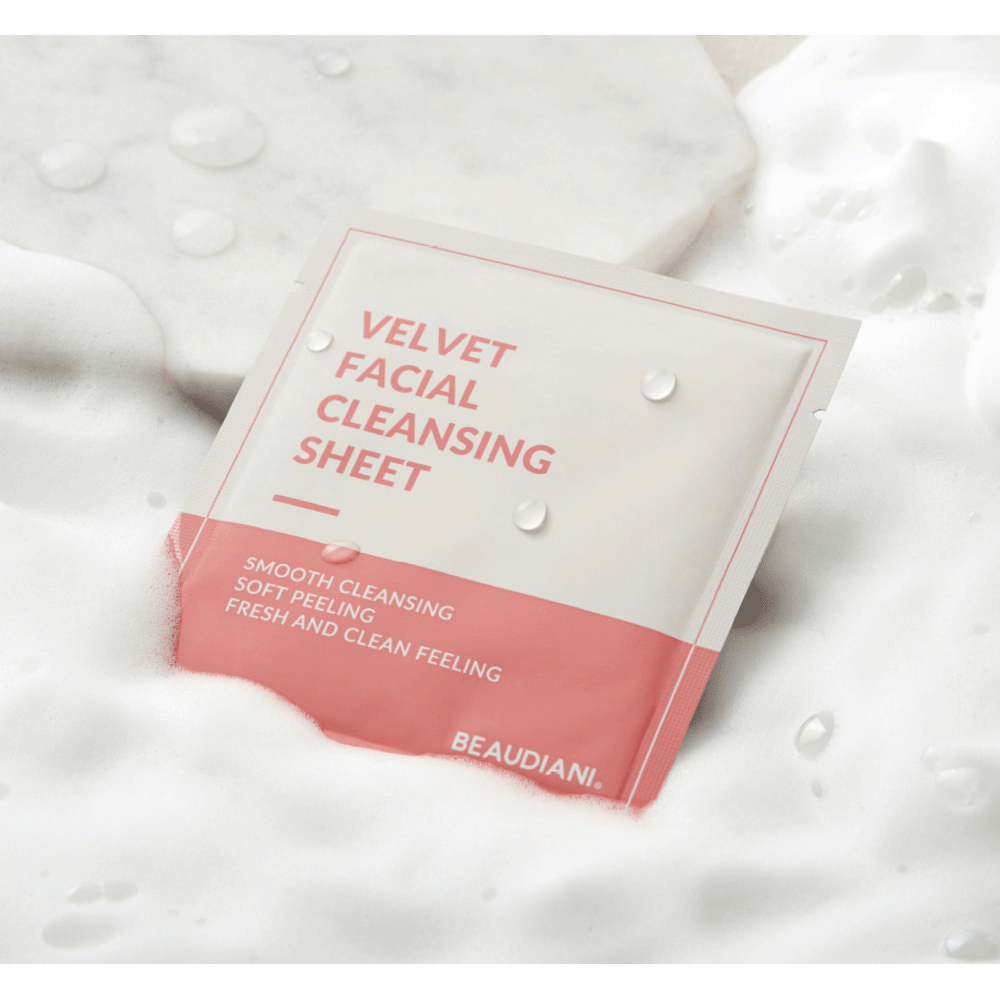 BEAUDIANI Velvet Facial Cleansing Sheet 8ml x 20ea - KLO