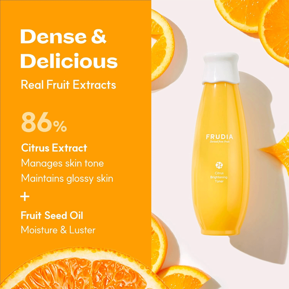 FRUDIA Citrus Brightening Toner 195g - KLO