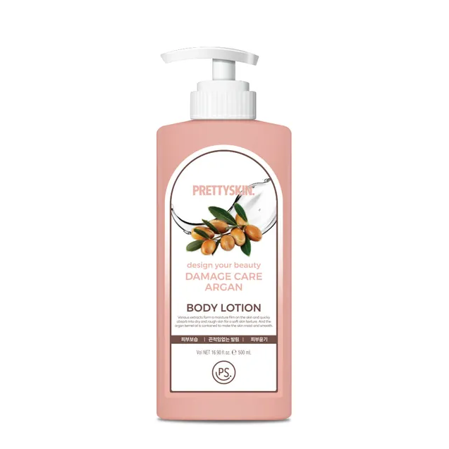 Pretty skin Design Your Beauty Damage Care Argan Body Lotion 500ml - KLO