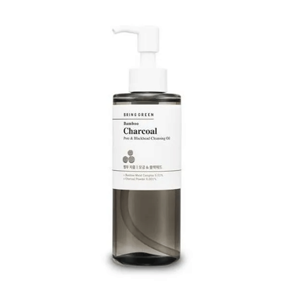 BRING GREEN Bamboo Charcoal Pore & Blackhead Cleansing Oil 200ml - DODOSKIN