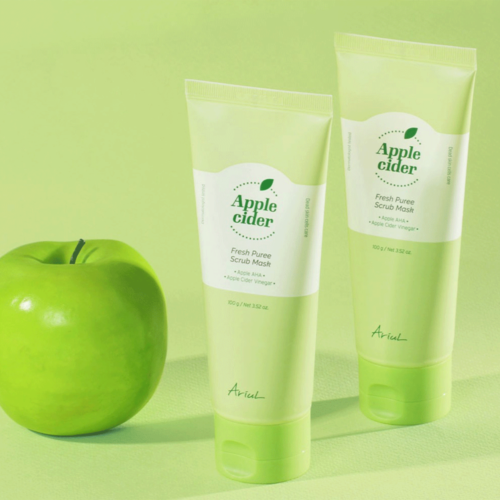 (NEWA) Ariul Apple Cider Fresh Puree Scrub Mask 100g - KLO