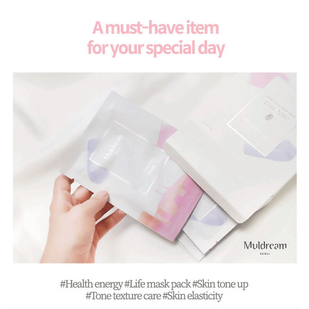 (NEWA) Muldream All Green Mild Mask 27ml *10 pcs - KLO