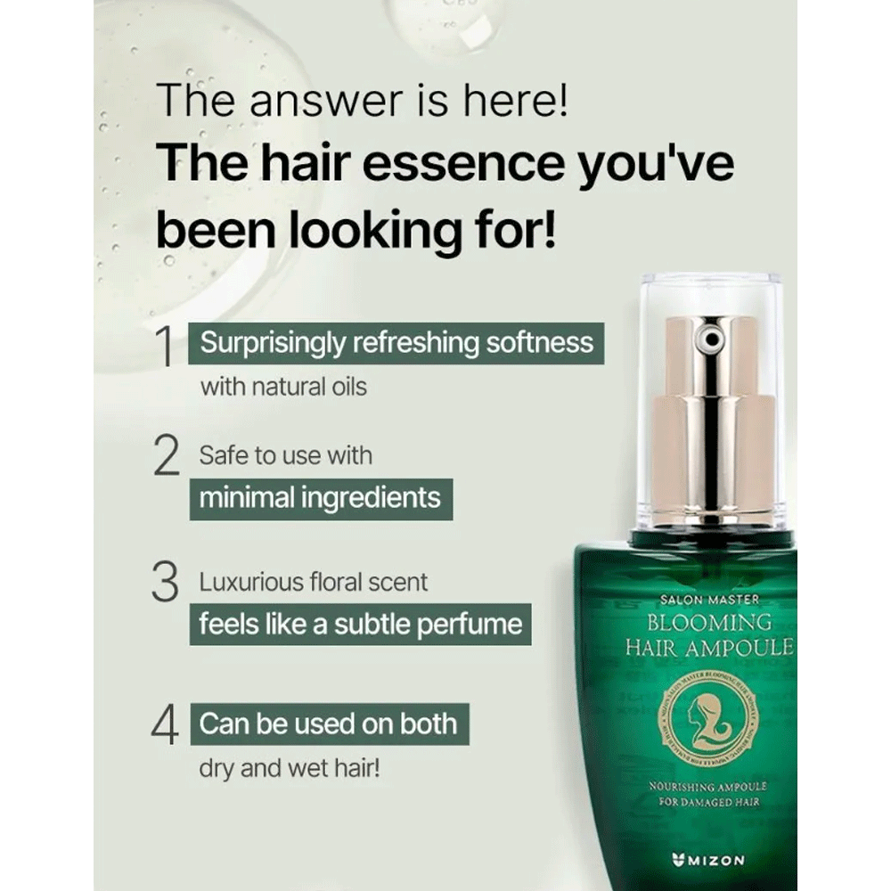 MIZON Salon Master Blooming Hair Ampoule 50ml - KLO