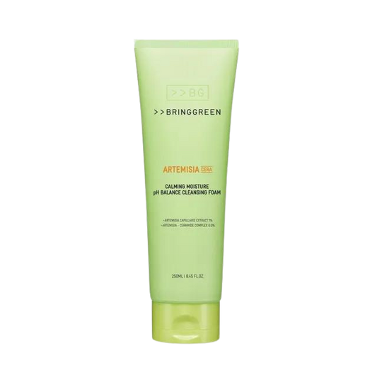 (Matthew) BRING GREEN Artemisia Cera Calming Moisture pH Balance cleansing Foam 250mL - DODOSKIN