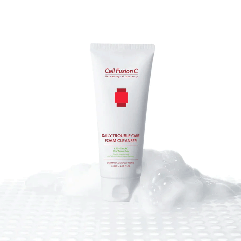 Cell Fusion C TRE.AC Daily Trouble Care Foam Cleanser 130ml - KLO