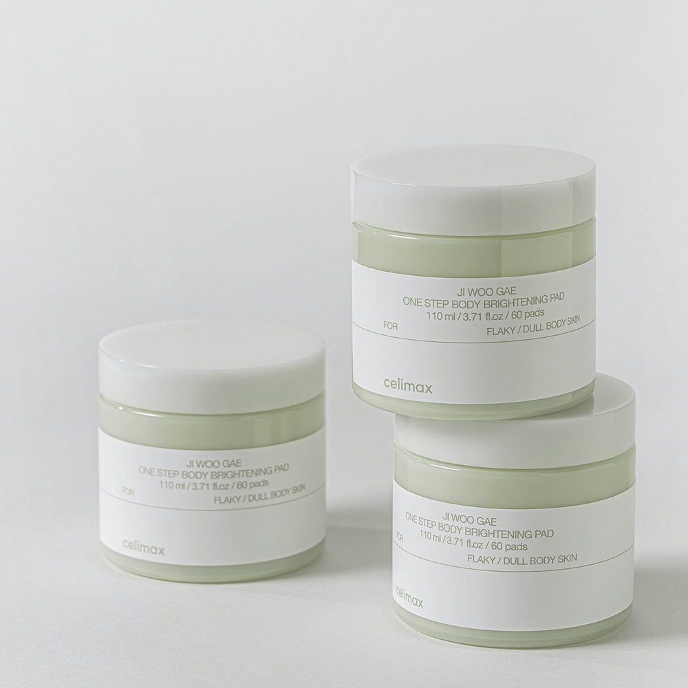 celimax Jiwoogae One Step Body Brightening Pad (60 pads / 110ml) (22AD) - KLO